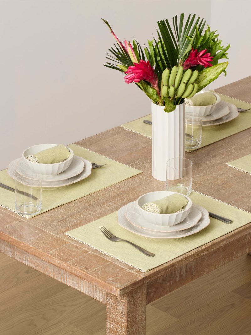 French Perle Pistachio Placemat